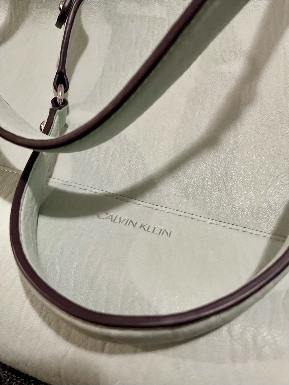 Calvin Klein Sonoma Mint Coloured Crossbody or Shoulder Large Tote Bag